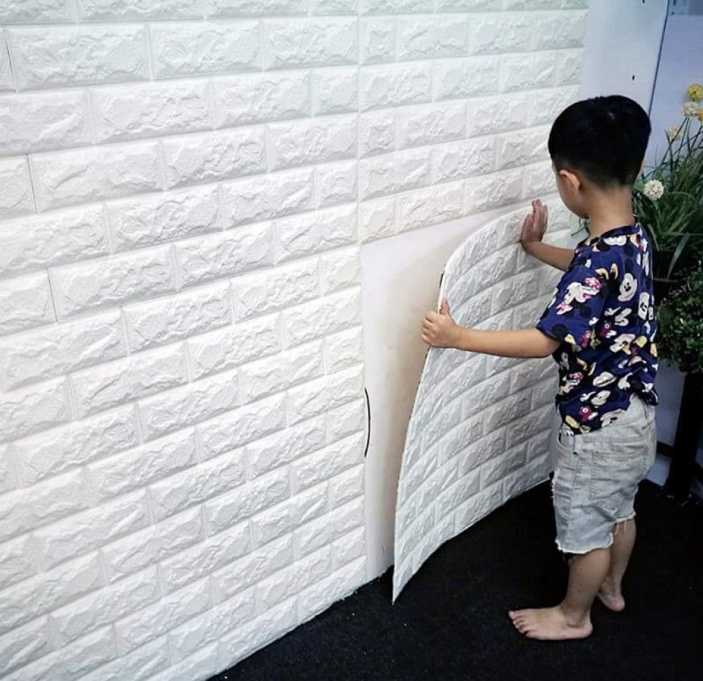 Mẫu xốp dán tường 3D Hàn Quốc-Tư vấn xốp dán tường giá tốt